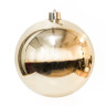 Пластиковый шар 300 мм., шампань, глянцевый, арт. 1131295