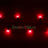 Светодиодная гирлянда с контроллером 13.5 м., 180 LED ламп, красный, Kaemingk, арт. 494150