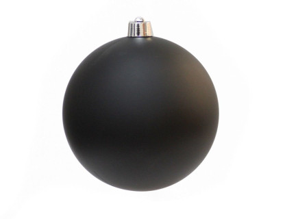 Пластиковый шар 300 мм., черный, матовый, арт. 1131307