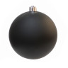 Пластиковый шар 300 мм., черный, матовый, арт. 1131307