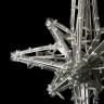 Светодиодная макушка Роза ветров 75 см, тепло белый, 220V, LaitCom, арт. LC-13211