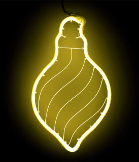 Светодиодная акриловая фигура Шар, модель №1, желтый, LaitCom, арт. HFS1-2Y 13-064