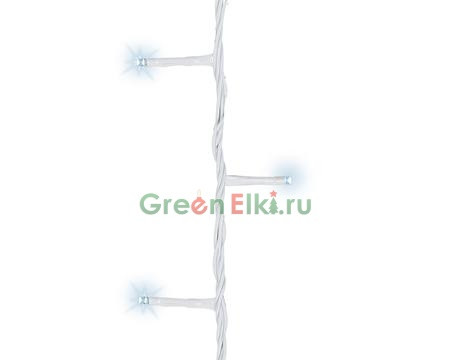 Светодиодная гирлянда с контроллером 18 м., 240 LED ламп, холодный белый, Kaemingk, арт. 494154