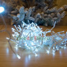 Светодиодная гирлянда с контроллером 18 м., 240 LED ламп, холодный белый, Kaemingk, арт. 494154