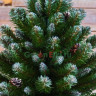 Искусственная ель Императрица заснеженная, с шишками Triumph Tree 3,65 м., арт. 73087