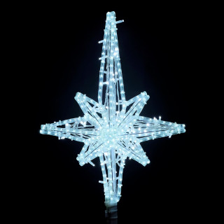 Светодиодная макушка Роза ветров 100 см, белый, 220V, LaitCom, арт. LC-13220