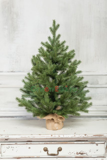 Искусственная ель Графская в мешочке 90 см., 100% литая хвоя, арт. 44090