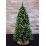 Искусственная ель Императрица заснеженная, с шишками Triumph Tree 4,25 м., арт. 73088