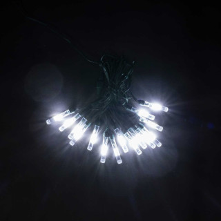 Светодиодная гирлянда Вспышка, 6 м., 220 V, 15 Led, белый, Laitcom, арт. Laitcom, арт. STRM15-10-1W 15-034