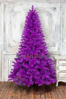 Искусственная ель Искристая фиолетовая 180 см., арт. 154180