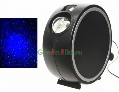 Светодиодный проектор с лазерным эффектом Звездная Ночь 18х16 см, LED-огни, арт. 482240