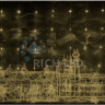 Светодиодный занавес водопад Rich LED 3*2 м, тепло-белый, 336 LED, 24 В, прозрачный провод, арт. RL-WF3*2C4/1-T/WW