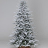 Искусственная елка Сибирская заснеженная 300 см., литые ветки + пвх, арт. 66300