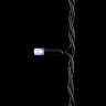 Светодиодная нить, 10 м., 75 LED, каучук, черн. пр., белый, Laitcom, арт. LL75-1-2W 04-180