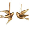 Елочное украшение Колибри gold 12 см., золото, Kaemingk, арт. 164872