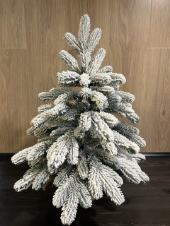 Искусственная ель Царская Де Люкс заснеженная 90 см., арт. 208090