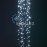 Светодиодные Дреды Rich LED, 150 см, белые, соединяемые, 288 LED, черный провод, арт. RL-DR1.5-B/W