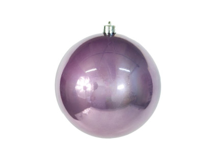 Пластиковый шар 140 мм., аметистовый, глянцевый, Kaemingk, арт. 022356