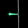Светодиодная нить, 20 м., с динамикой, силикон, прозр. пр., зеленый, LaitCom, арт. EST200-3W10-1G 05-017