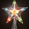 Светодиодная макушка Звезда, мульти цвет лампочек.
