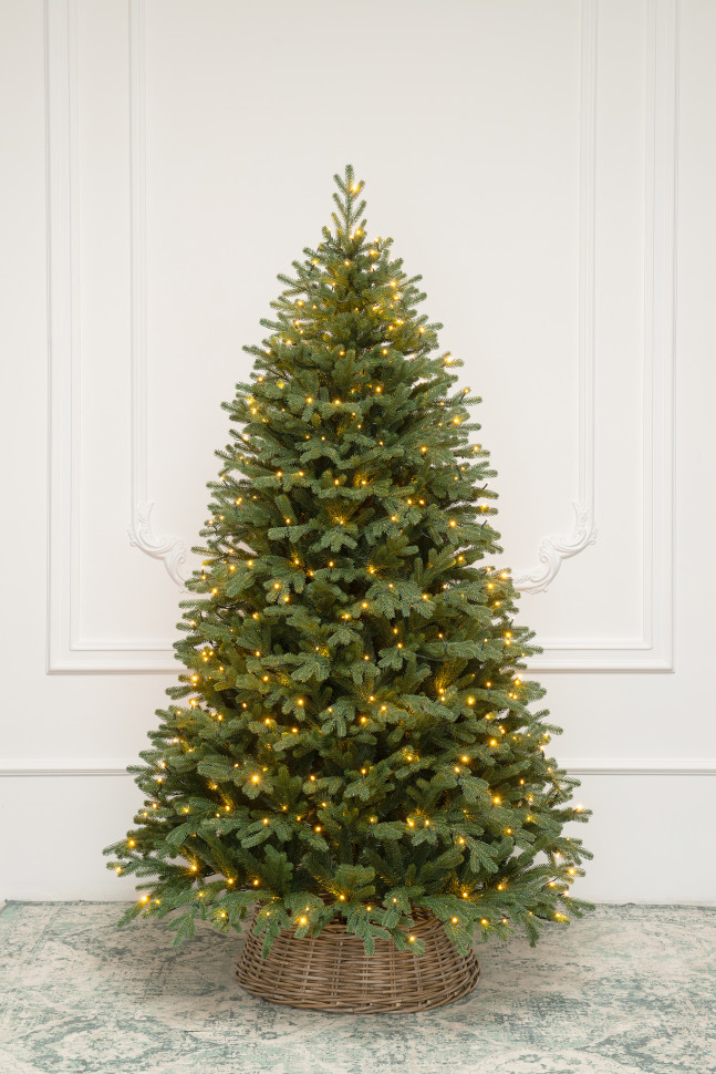 Искусственная ель Ванкувер 180 см., 330 мульти+теплых белых Led ламп, арт. 174180