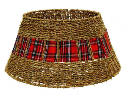 Корзина для елки Тартан Баскет 70*28 см, Kaemingk, арт. 685307