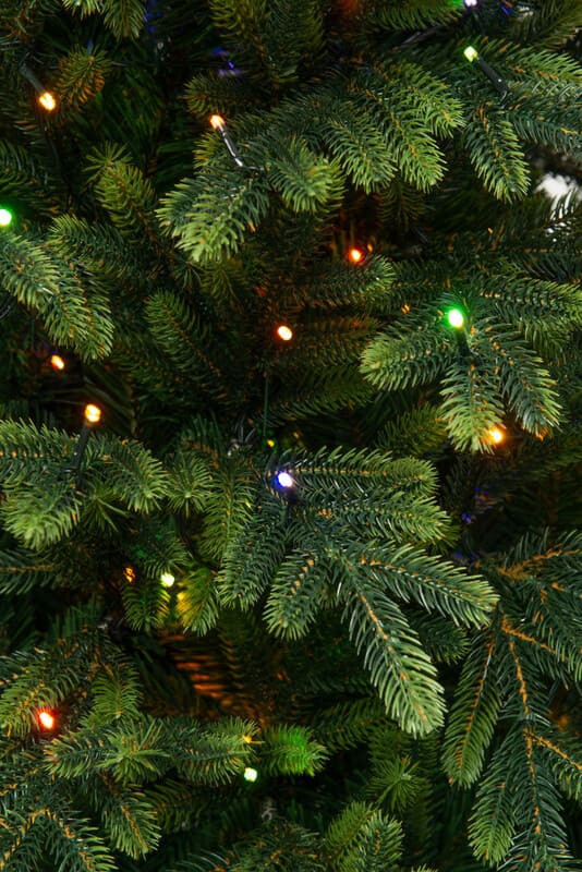 Искусственная ель Ванкувер 240 см., 770 мульти+теплых белых Led ламп, арт. 174240