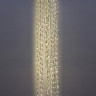 Светодиодные Дреды Rich LED, белые теплые, мерцающие, 1120 LED, 2.4 метра, черный провод, арт. RL-DR2.4F-B/WW
