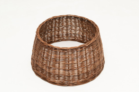 Корзина для декорирования основания елки 50*30 см, коричневая, натуральная, ЕлкиТорг, арт. 50-227